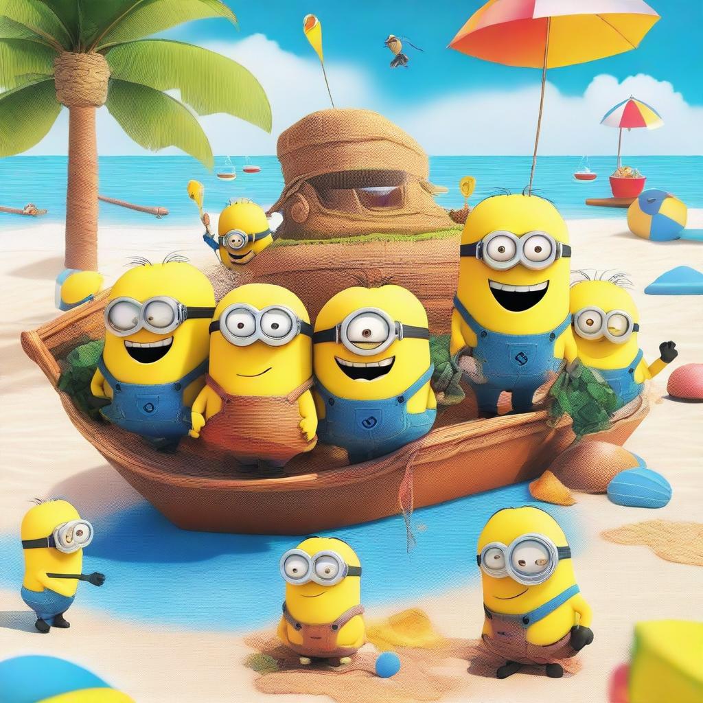 Minion Boat Party
