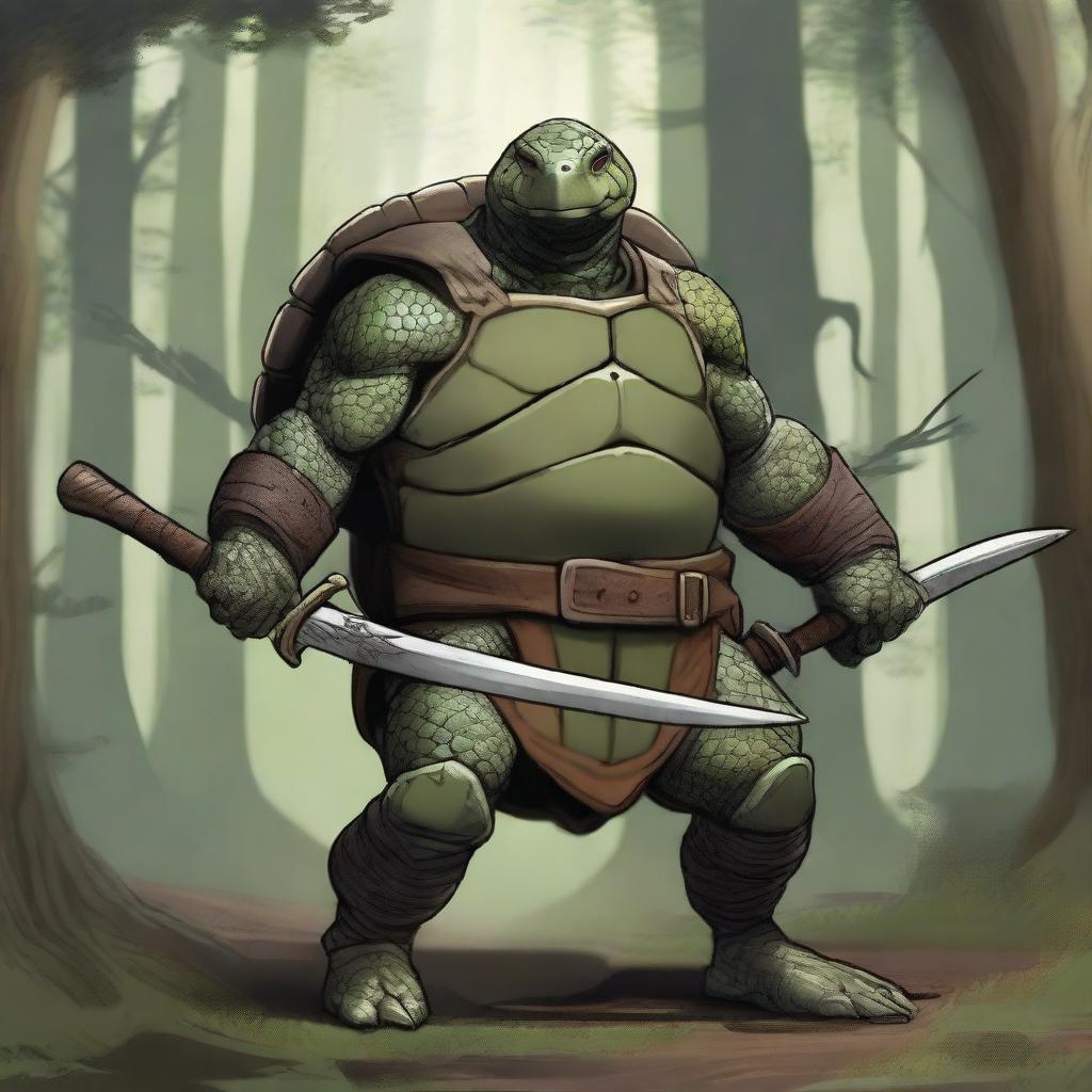 Meet the Shellshockers: A Fantastical Turtle Race in Dungeons & Dragons