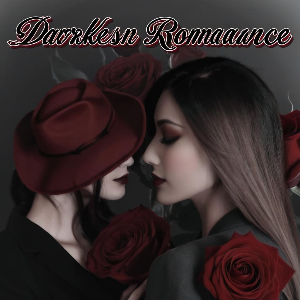 Embrace Romance: A Girl with a Red Rose
