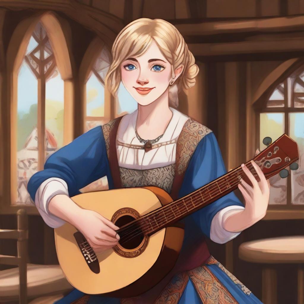 Enchanting Bard: A 19-Year-Old Muse