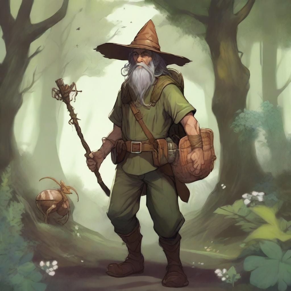 Meet the Male Firbolg Druid: Natures Guardian