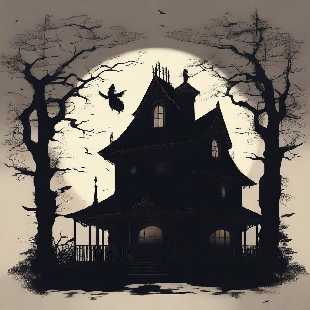 Unveil the Terror: Creepy Victorian House