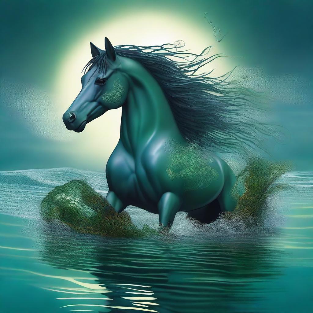 Enigmatic Kelpie: A Majestic Water Horse Emerges