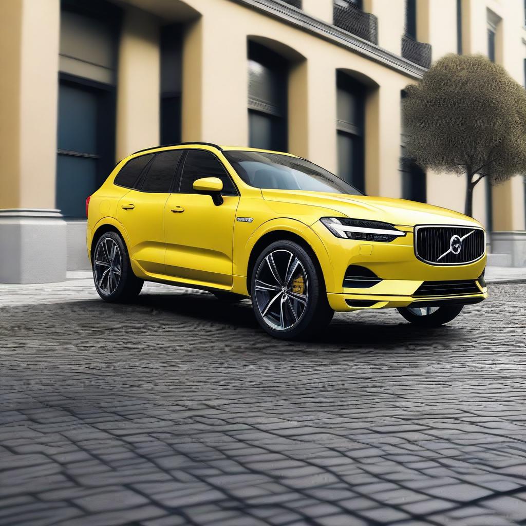 Unleash Style: Blue Volvo XC60 with Polestar Brake Calipers