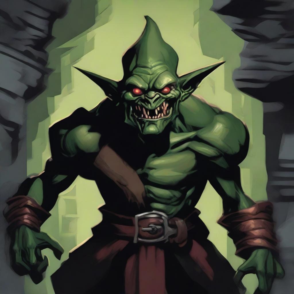 Mysterious Dark Goblin: A D&D Adventure Awaits