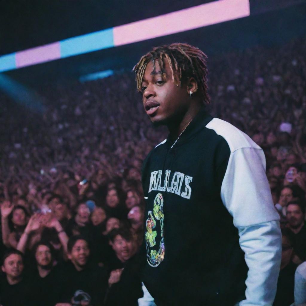 Juice WRLD: A Futuristic Concert Experience