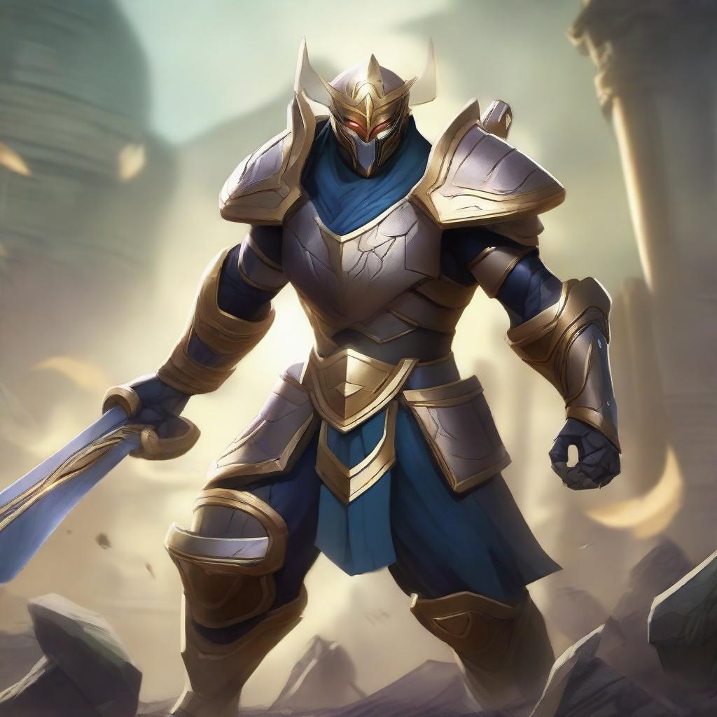 Master Yi in PsyOps Skin: A Resilient Warrior