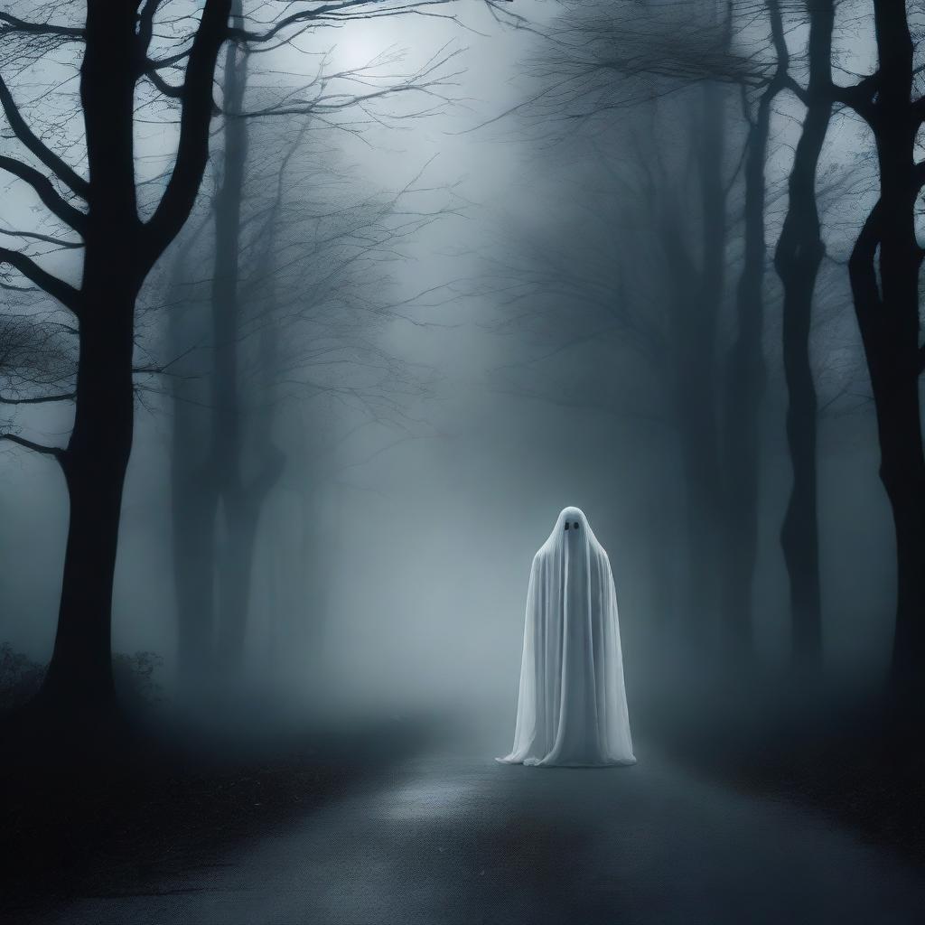 Haunting Presence: Ghost on the Road
