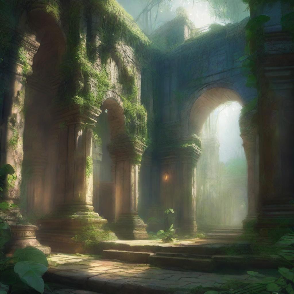 Discover Enchantment: Jungle Monastery Courtyard Ruins