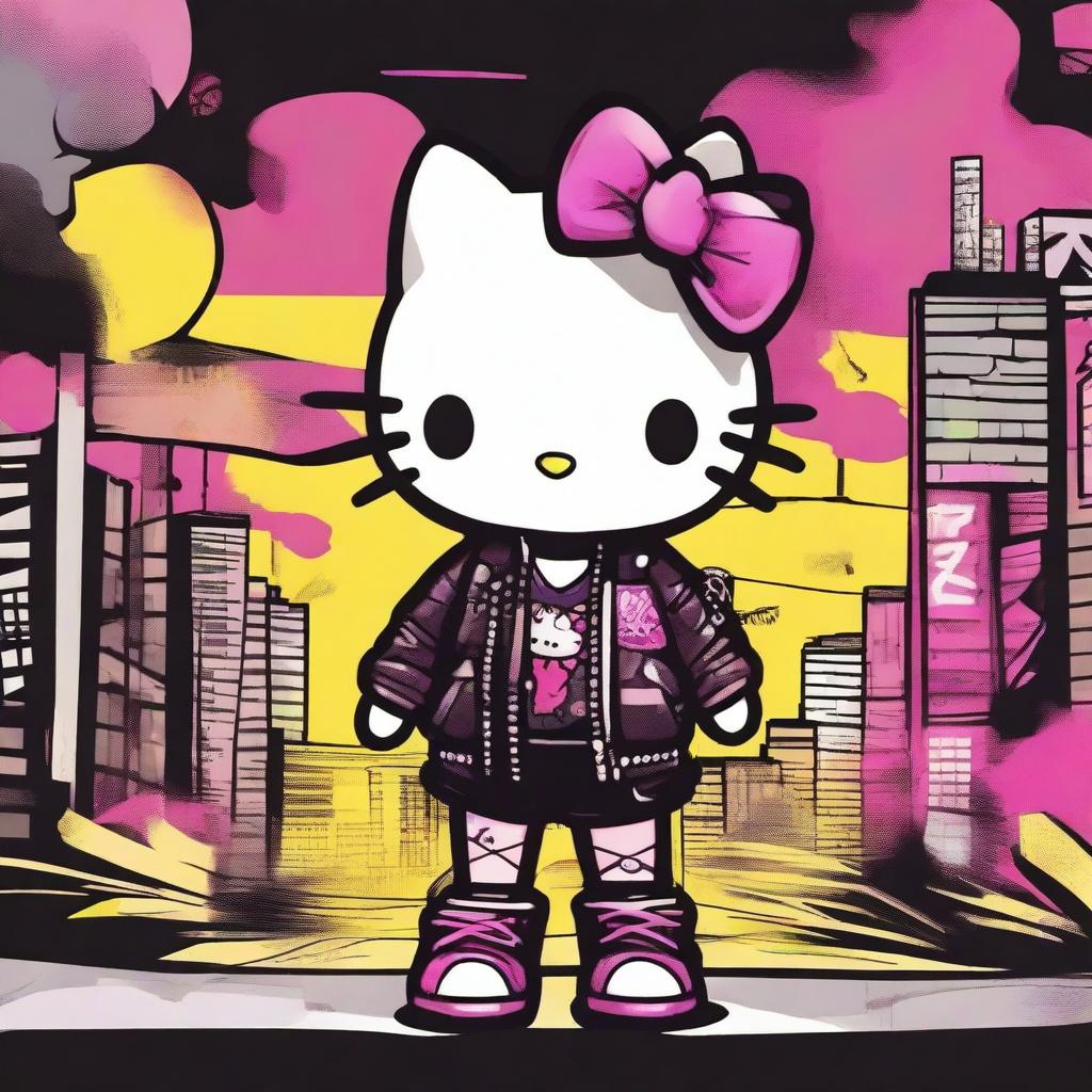Meet Punk Kitty: The Ultimate Rebel!