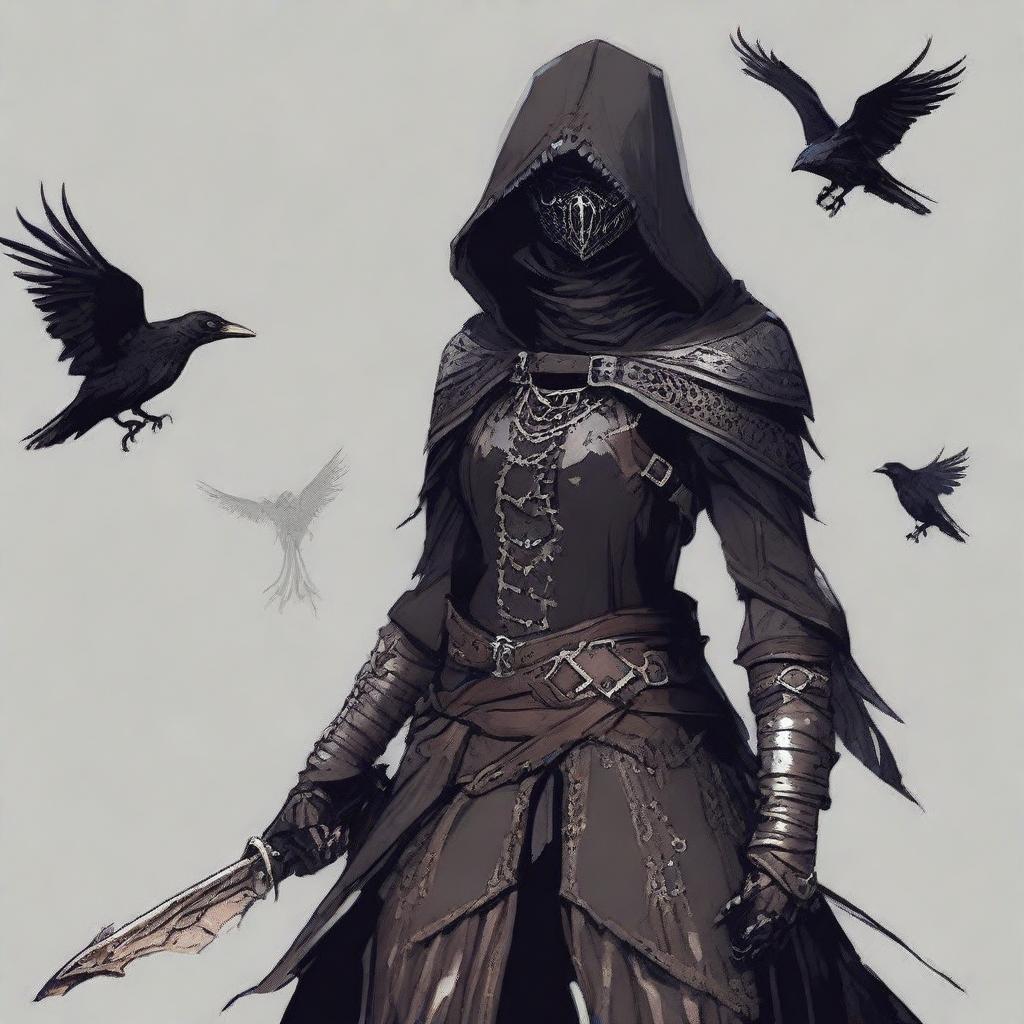 Mystic Warrior: Female Eileen the Crow