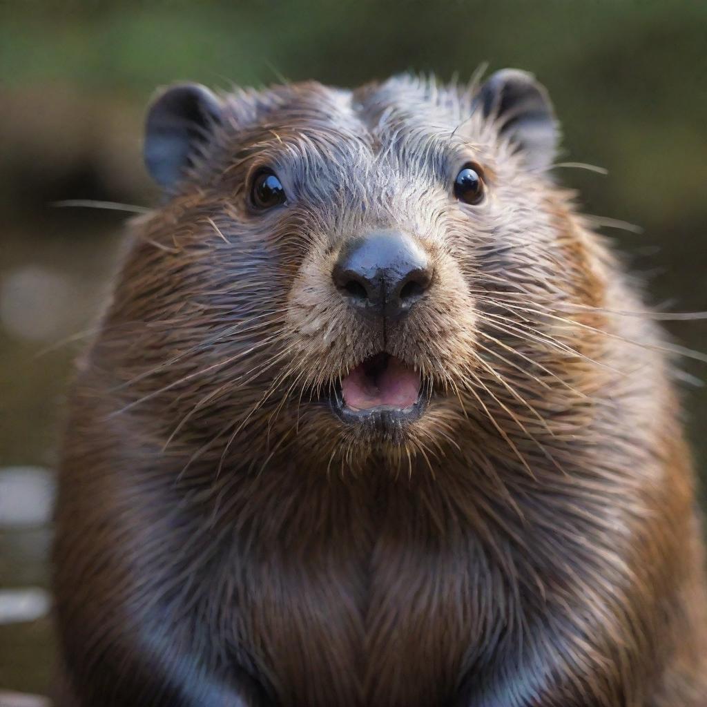 Uncovering the Intelligent Smile of a Magnificent Beaver