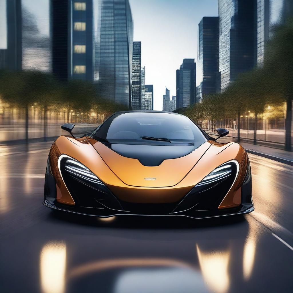 Unleash the McLaren X1: A Front View Marvel
