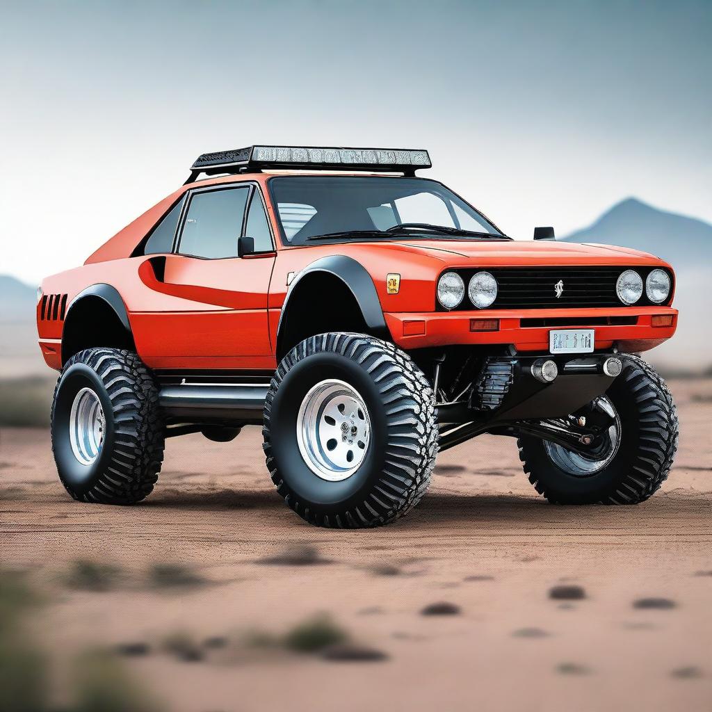 Ferrari 288 GTO: Off-Road Adventure Awaits