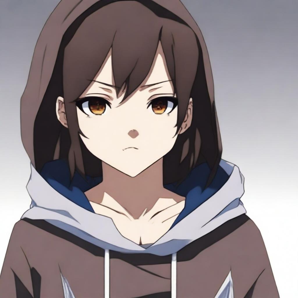 Create Your Own Anime Girl: Dark Brown Hair and Eyes