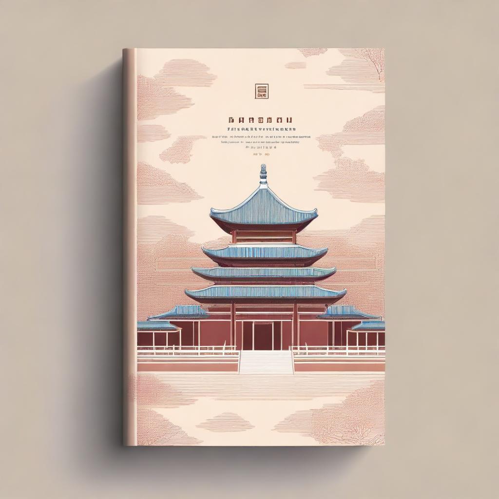 Elegance of the East: Monochromatic Chinese Book Cover