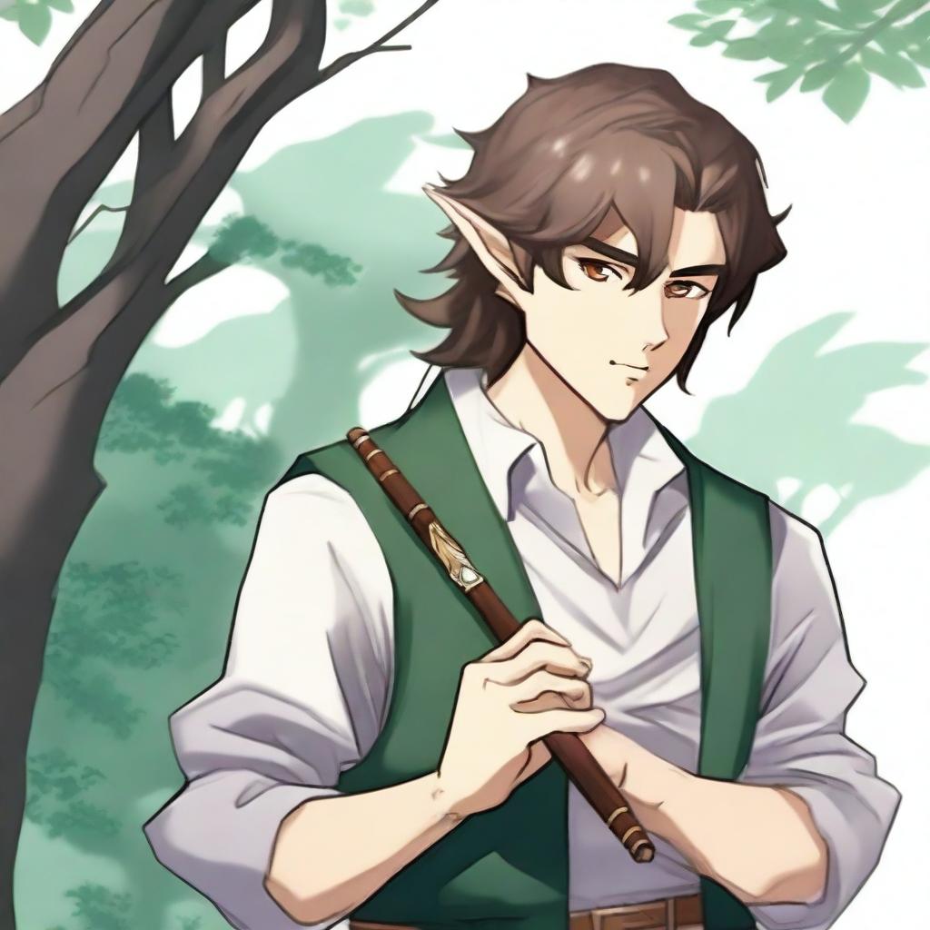 Meet the Angry Half-Elf Bard: A Thirst for Knowledge