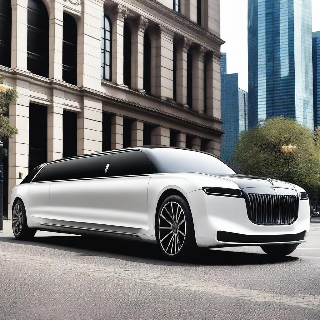 Experience the Future: Luxury Electric Limousine
