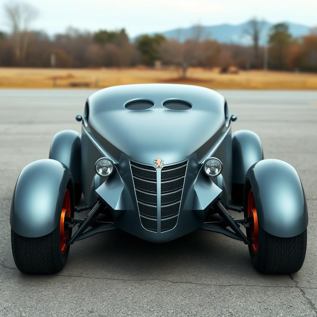 Futuristic Meets Classic: Peugeot EX1 & 1939 Chevrolet Coupe Fusion