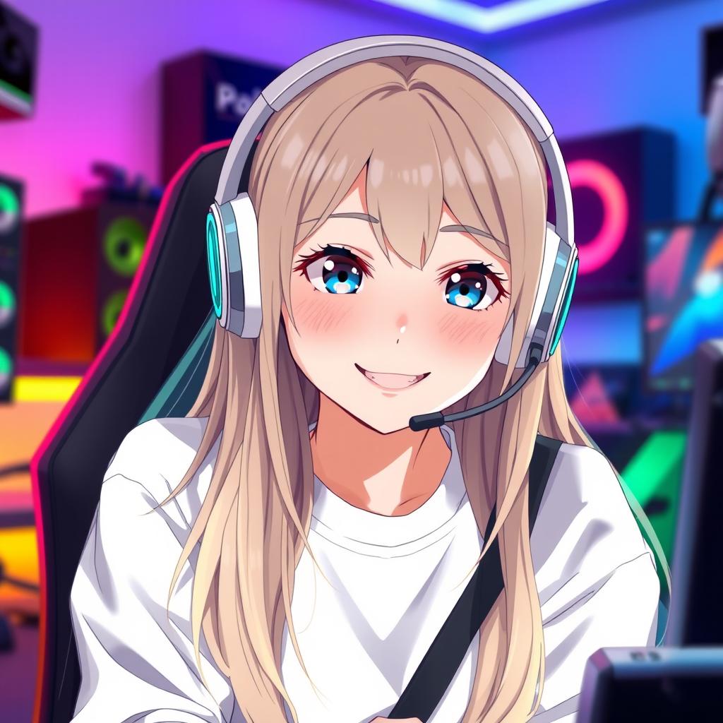 Meet the Ultimate Gamer Girl: Anime Style!