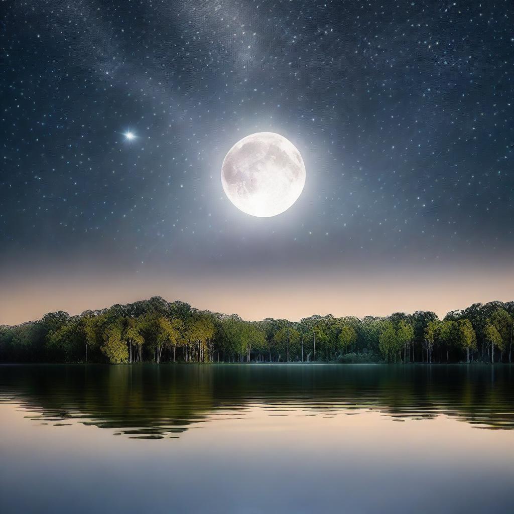Moonlit Serenity: Capture the Nights Beauty