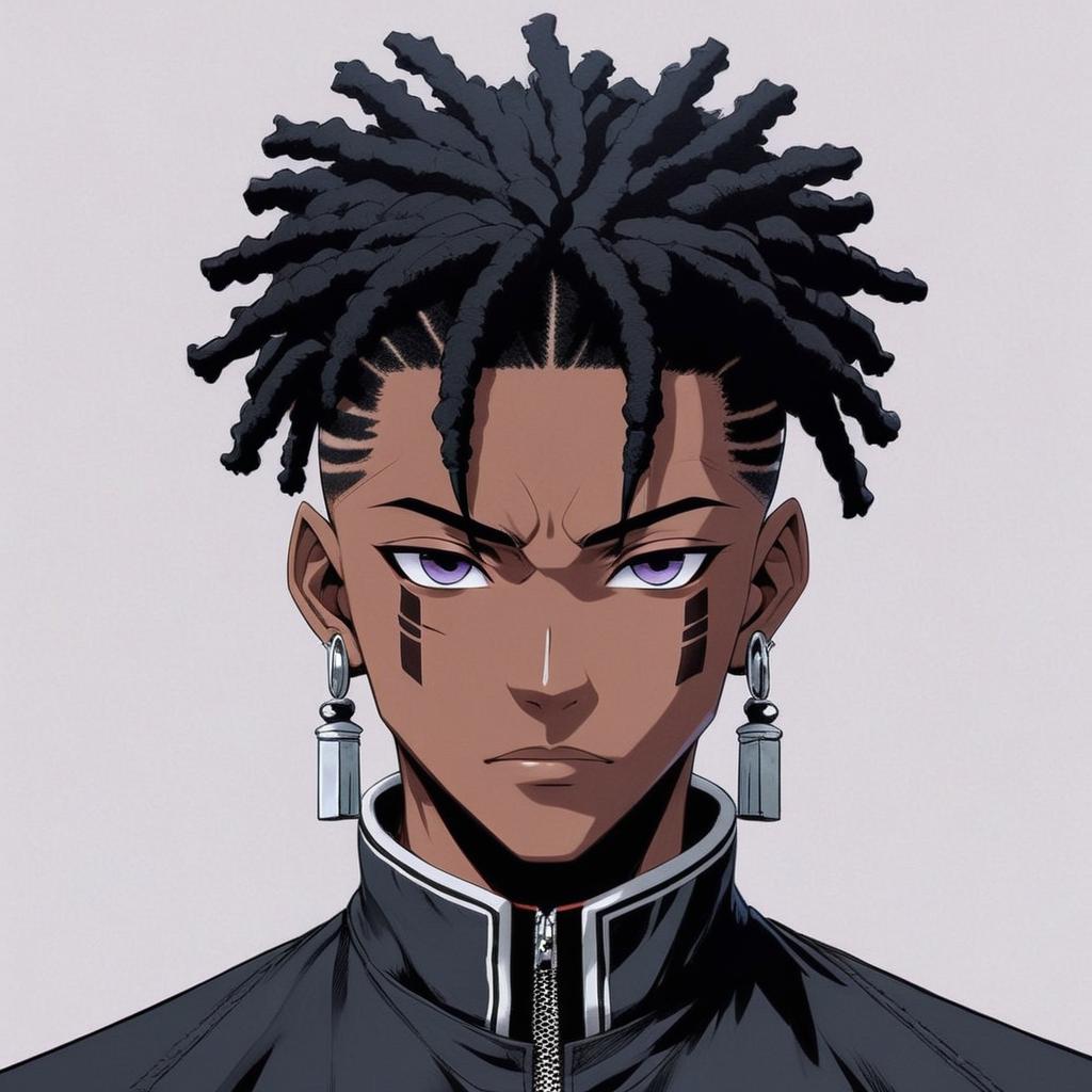 Unleash Your Imagination: Afro Hero Comic Character