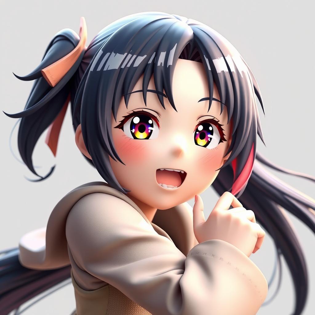 Vivid 3D Anime Character - Unleash Your Imagination