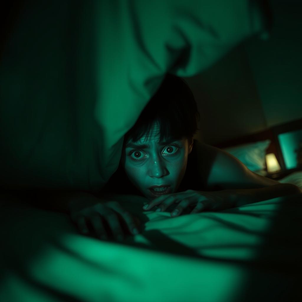 Under the Bed: A Chilling Capture of Fear