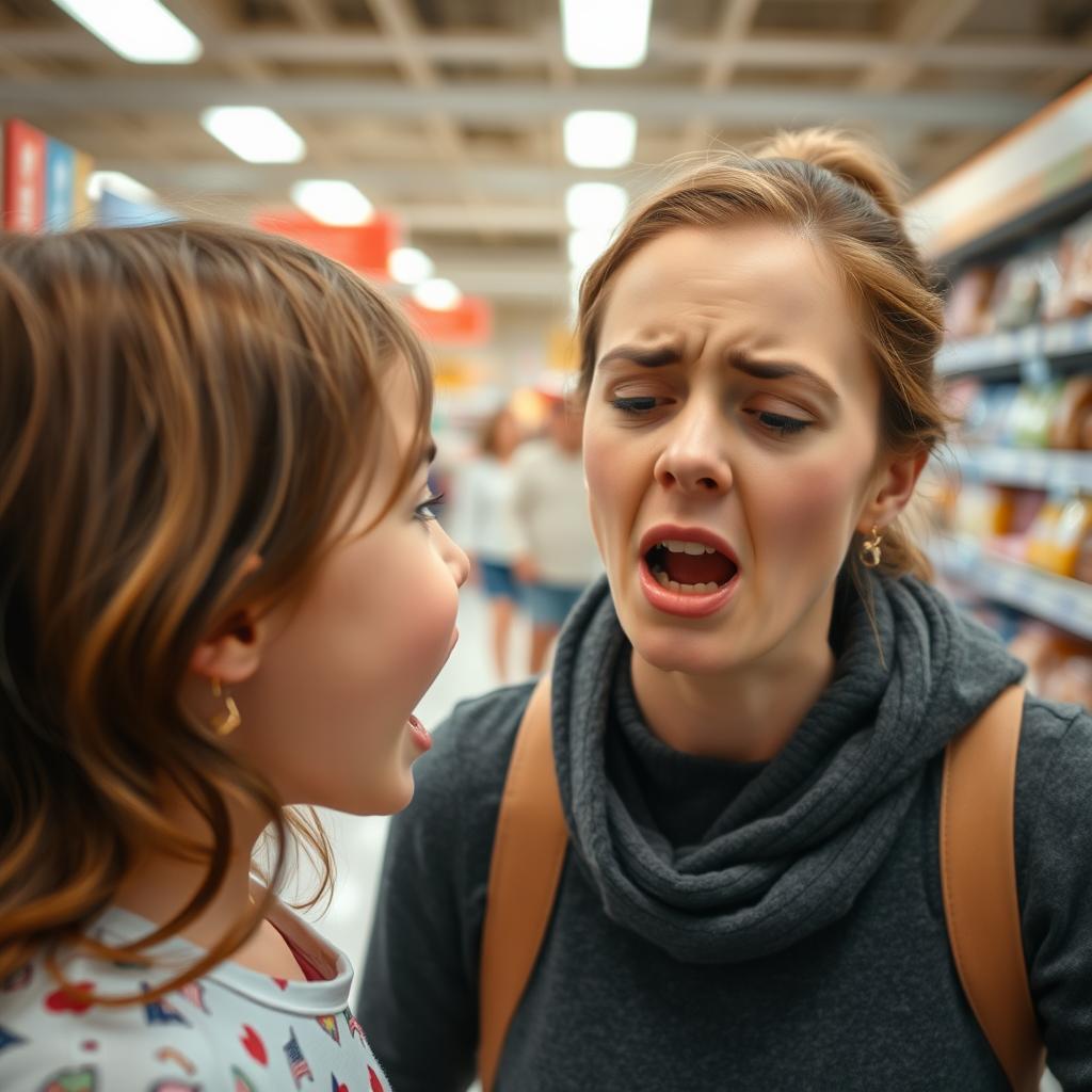 Epic Supermarket Tantrum: A Moment of Childhood Chaos