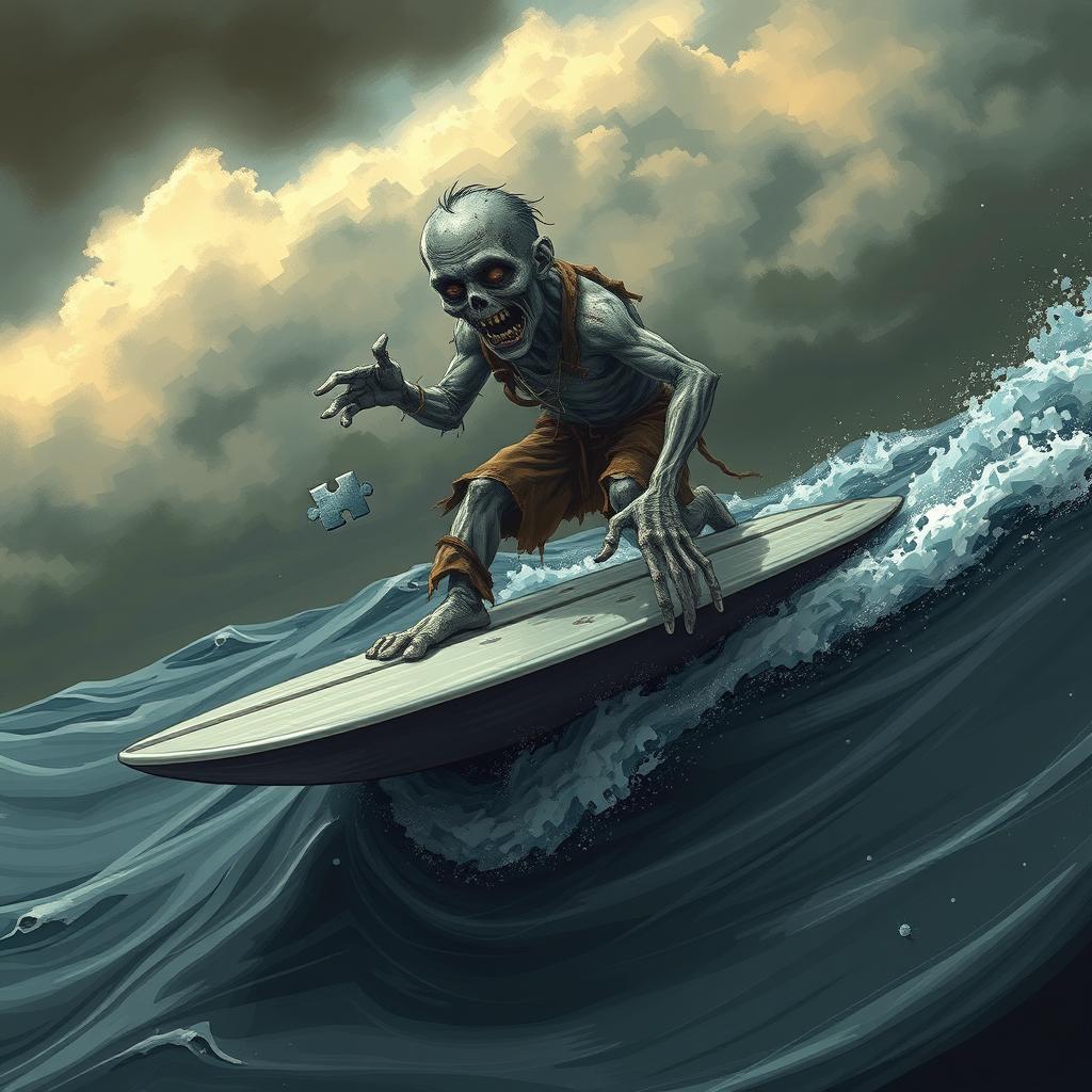 Zombies Surf and Turf: A Bizarre Twist