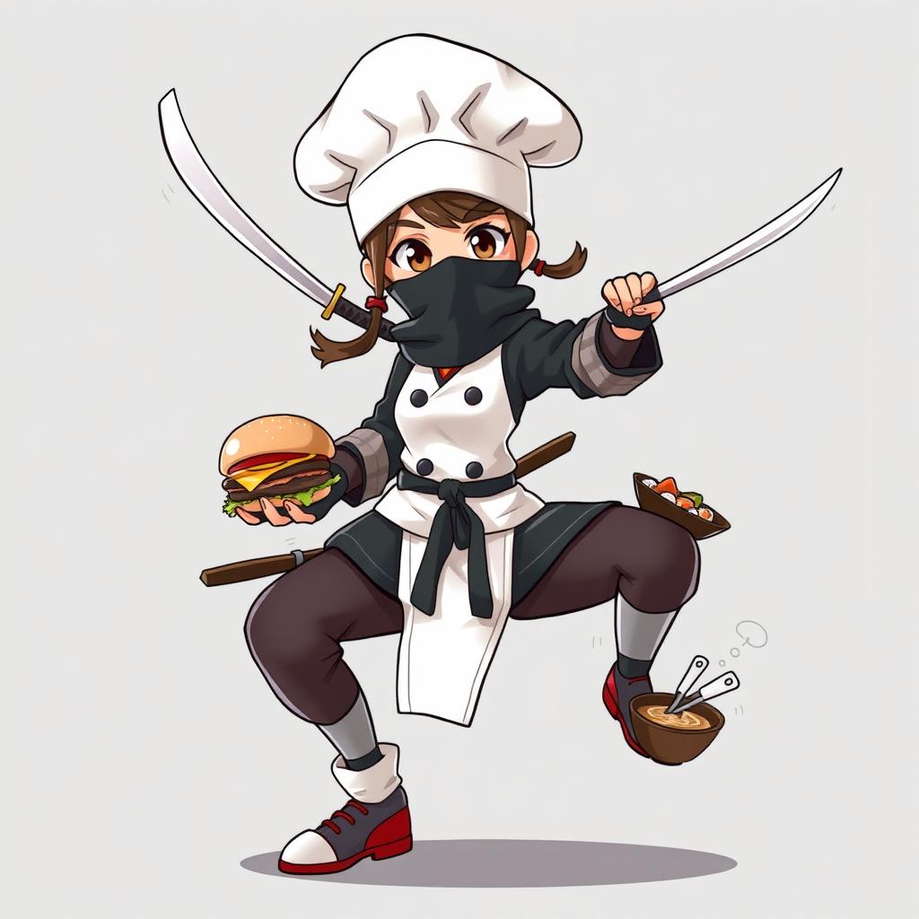 Meow-maki Magic: The Ninja Chef Unmasked