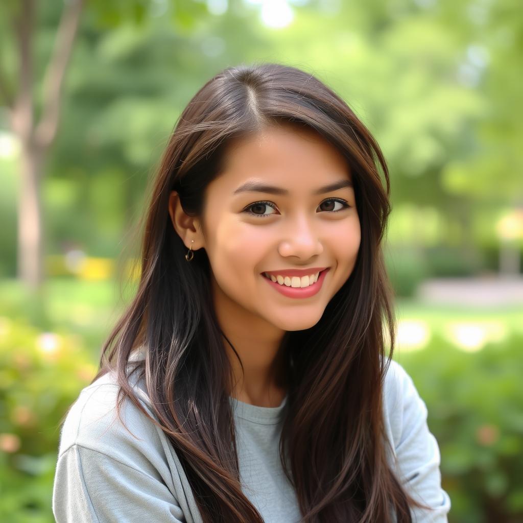 Dark Brown Hair, Simply Stunning