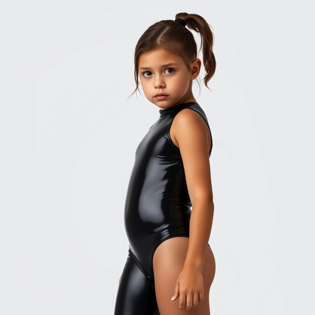 Elegant in Latex: Modern Teenage Chic