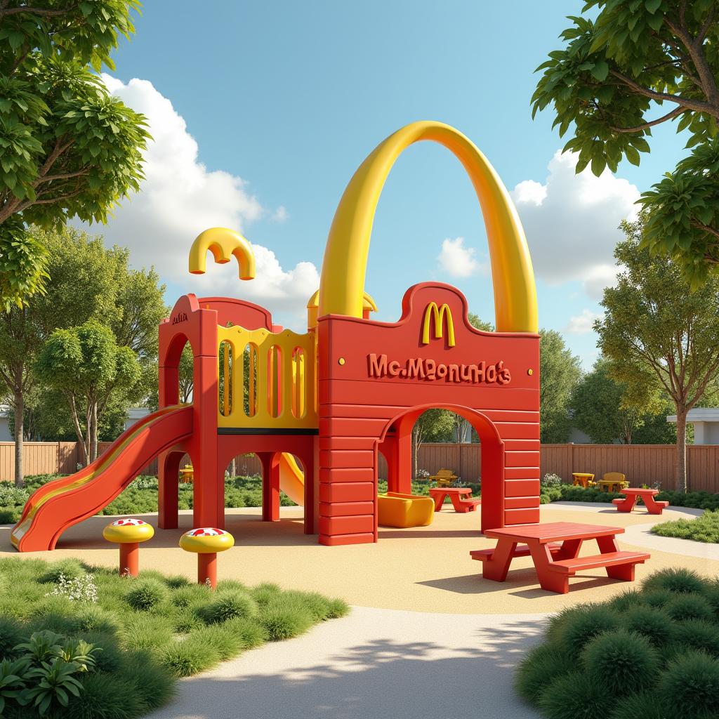 A Family Fun Day at the McDonalds Kids Park