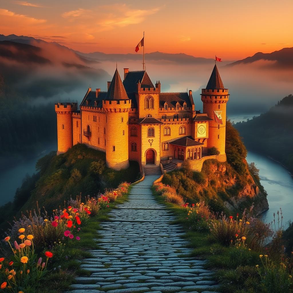 Hilltop Medieval Castle