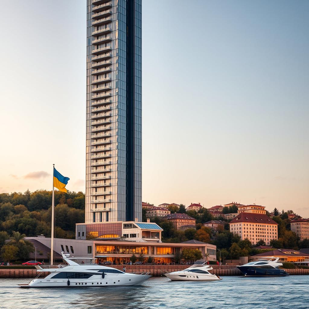 Sustainable Marvel: 50-Floor Bionic Skyscraper