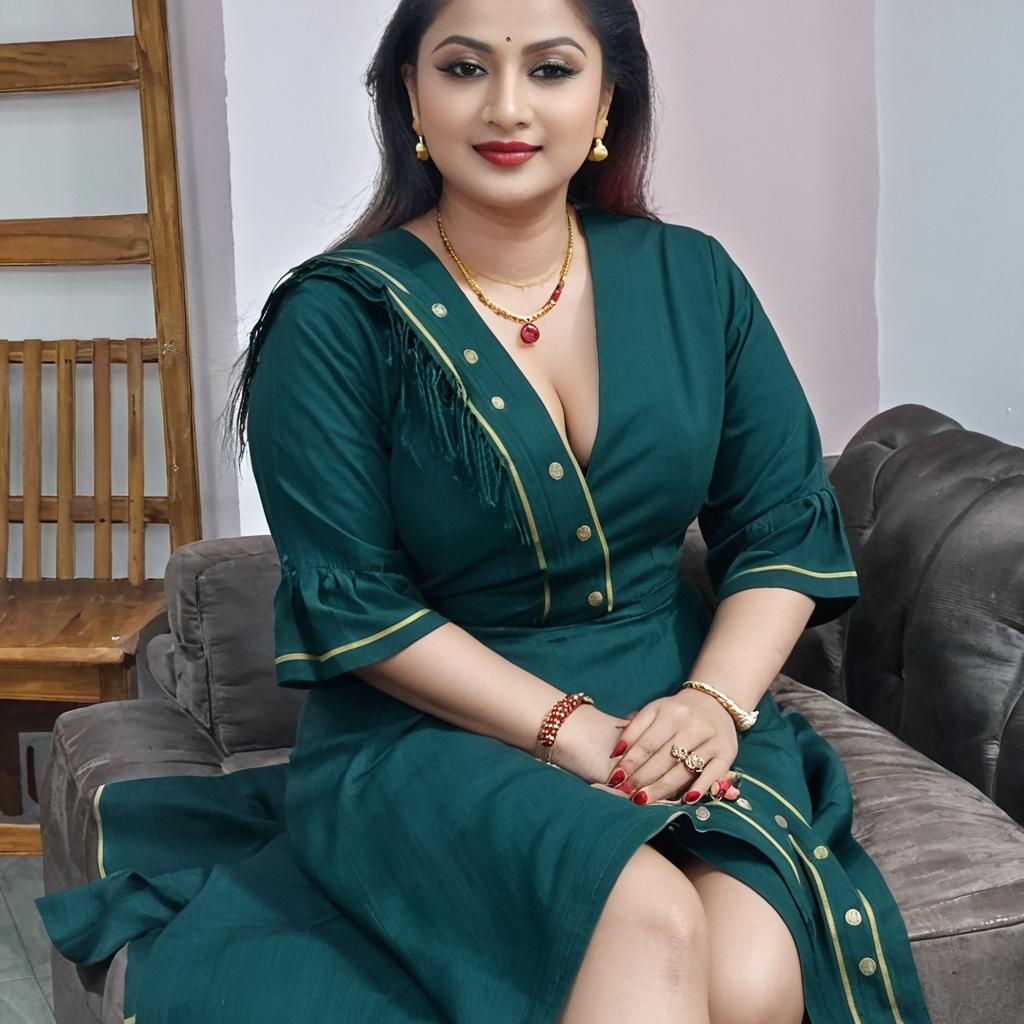 Elegant Green Glamour