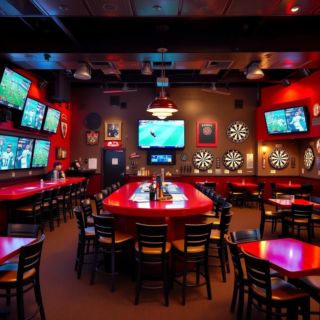 Step Up to the Bar: Vintage Sports Bar