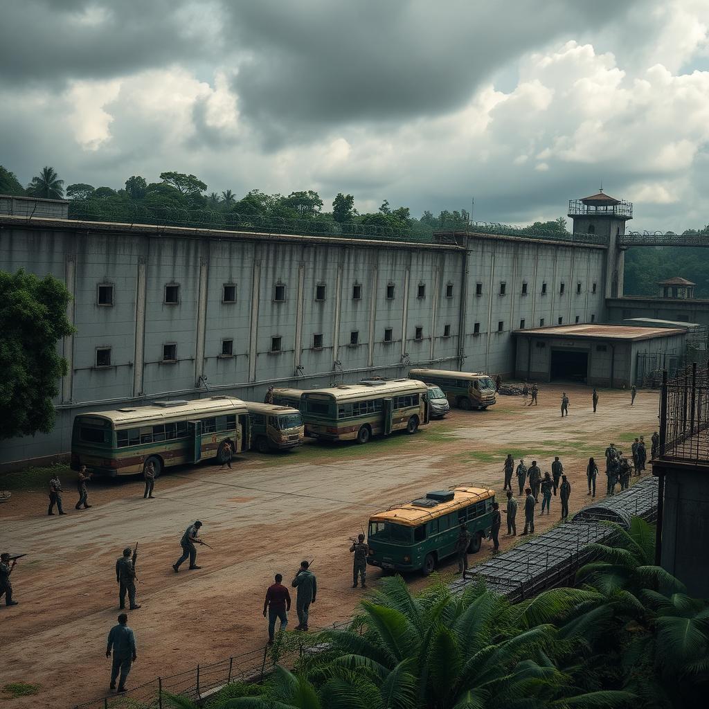 Escape to Freedom: Fortified Jungle Prison