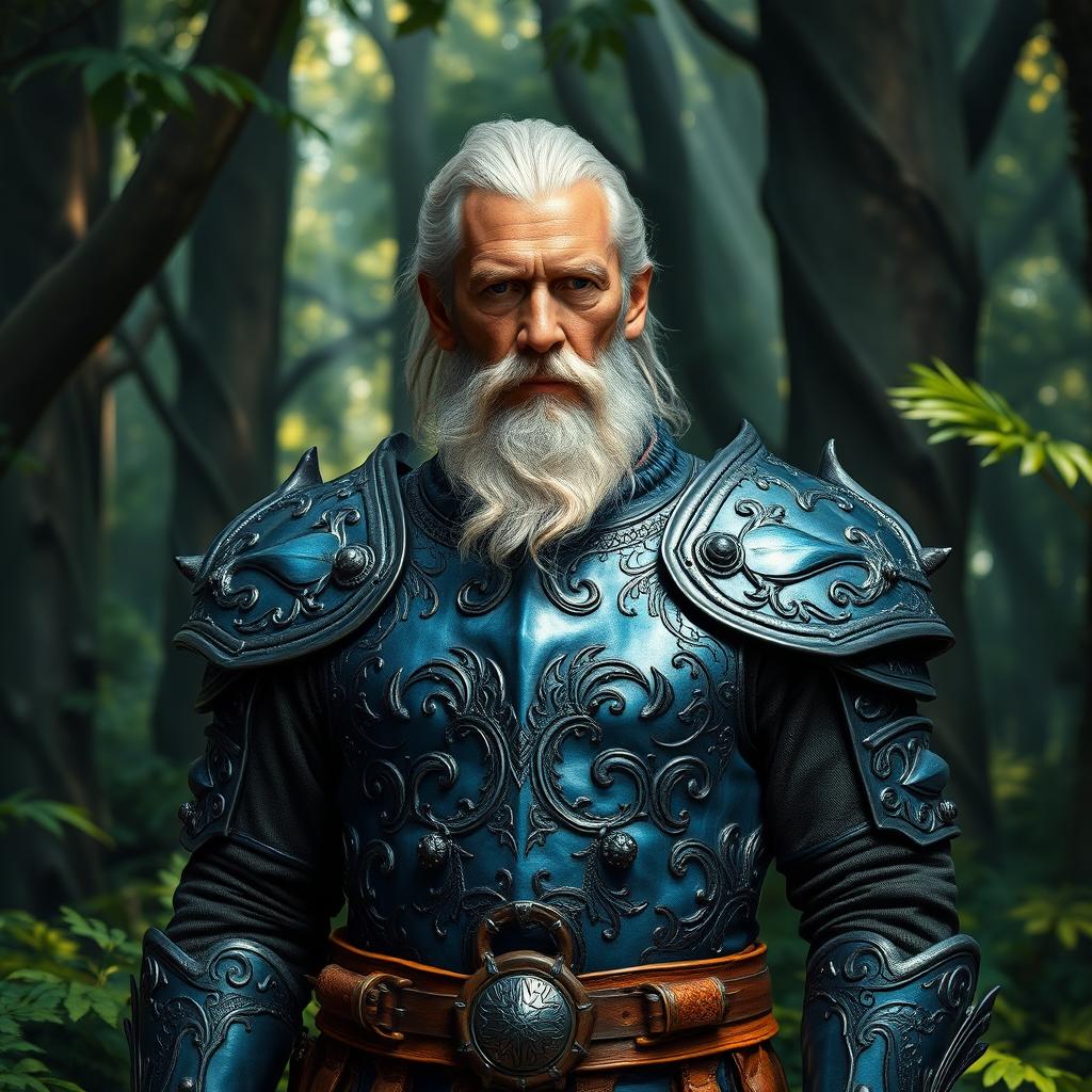 Wisdom of the Ages: Blue Dragon Leather Armour