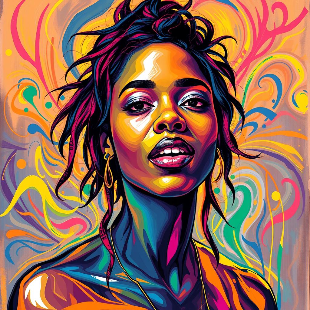Unleash Your Inner Artist: Tylas Vibrant Masterpiece