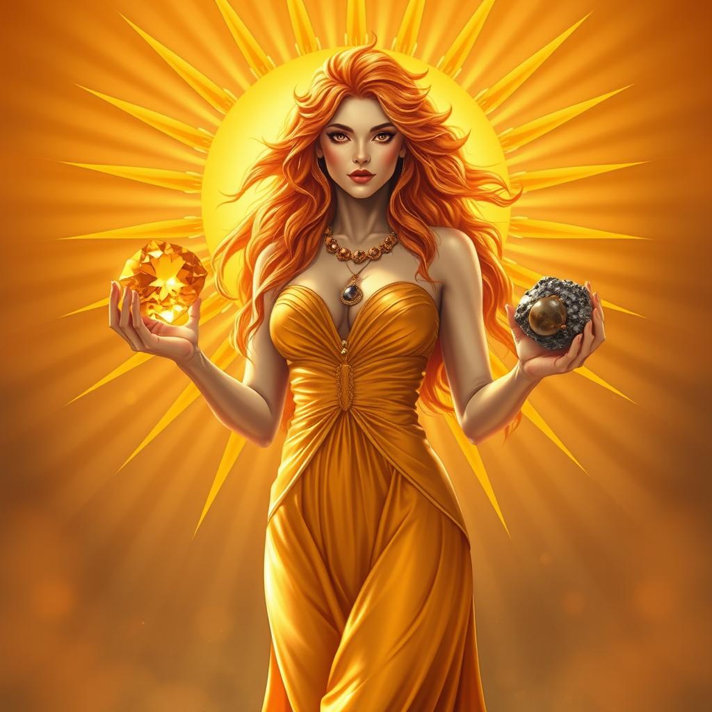 Invoke Inner Radiance: Leo Goddess with Citrine, Sunstone, & Tigers Eye