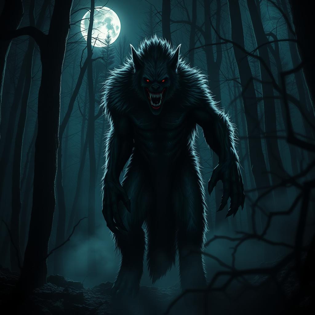 Werewolf Vampire Hybrid: Moonlit Menace