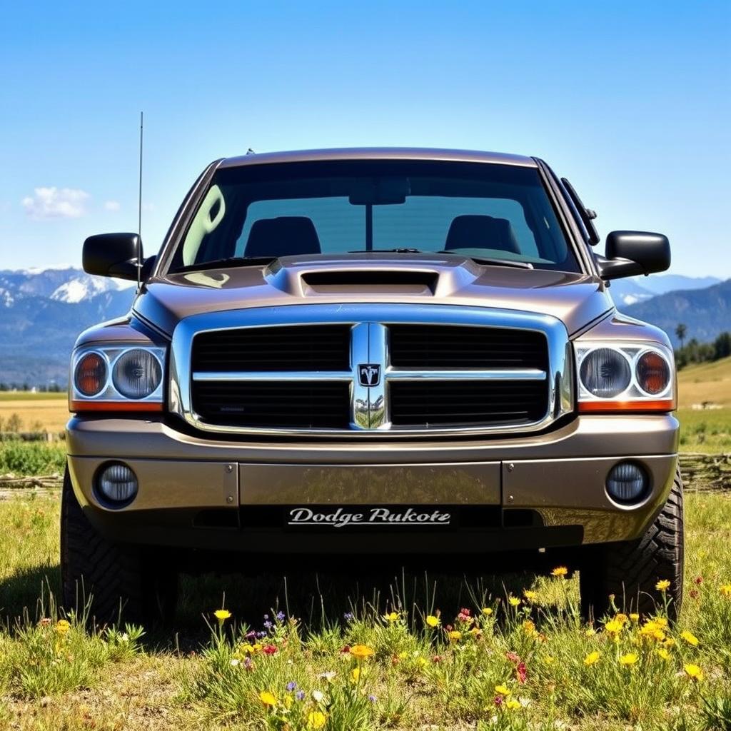 Rugged Freedom: 1990s Dodge Dakota in the Great Outdoors