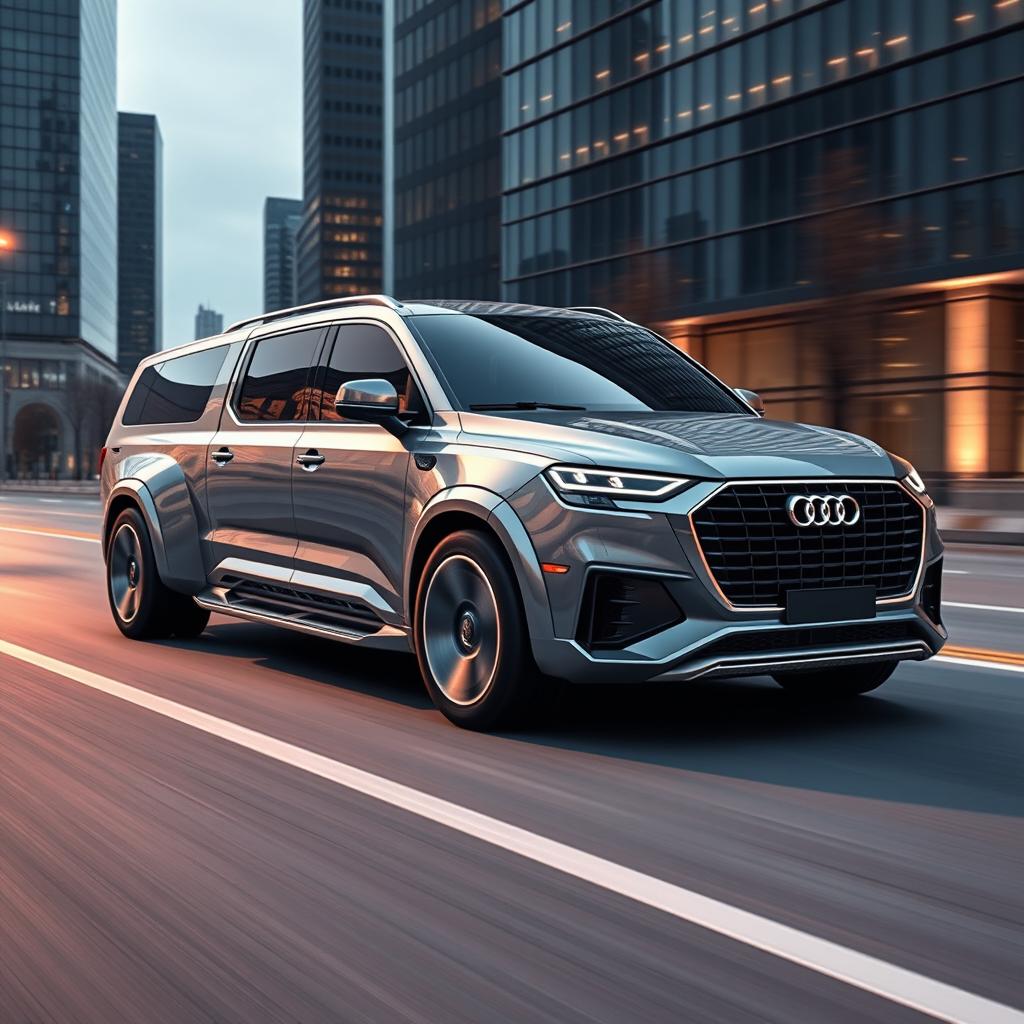 Futuristic Audi Truck: Where Form Meets Function