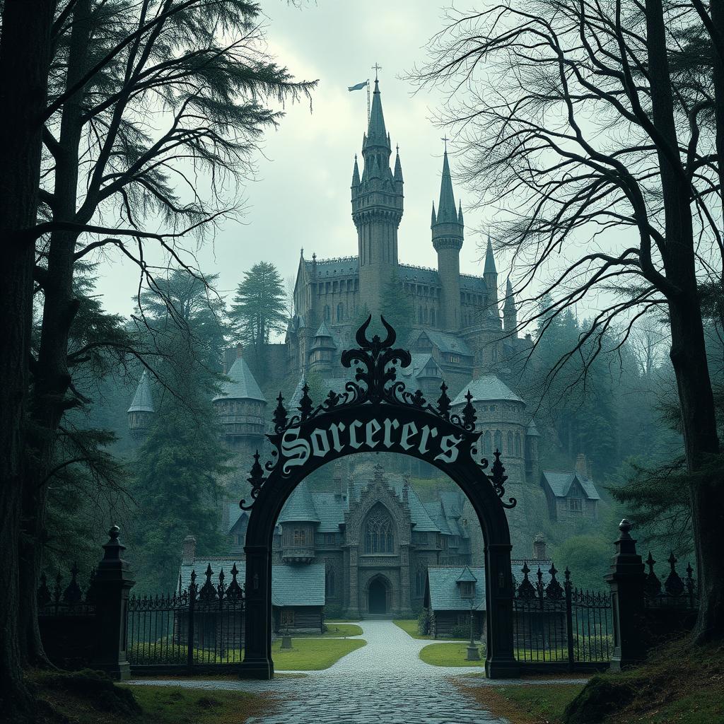 Mysterious Gothic Village Hidden Deep in the Forest