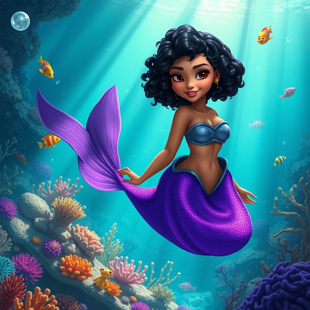 Meet the Siren: Vixen-Mermaid with a Fiery Twist