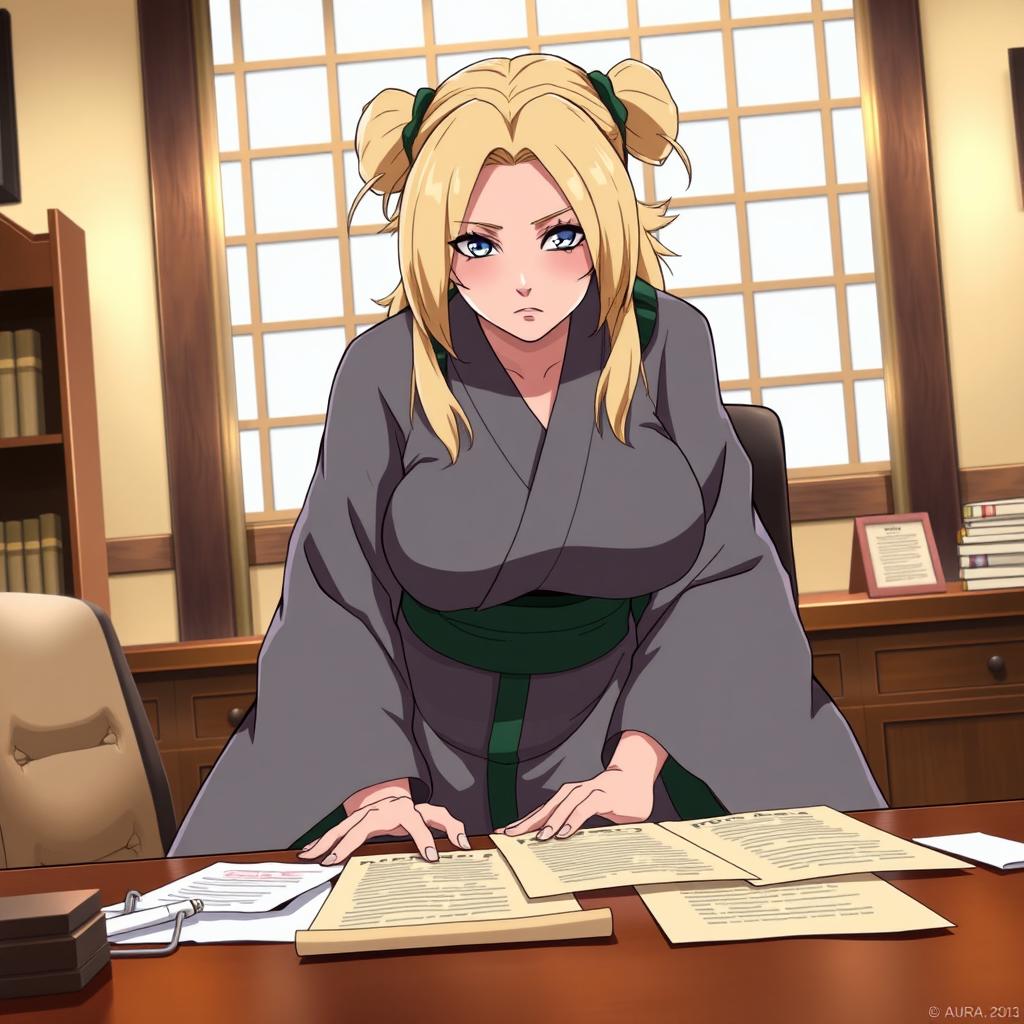 Lady Tsunade Reimagined: A Stunning Portrait
