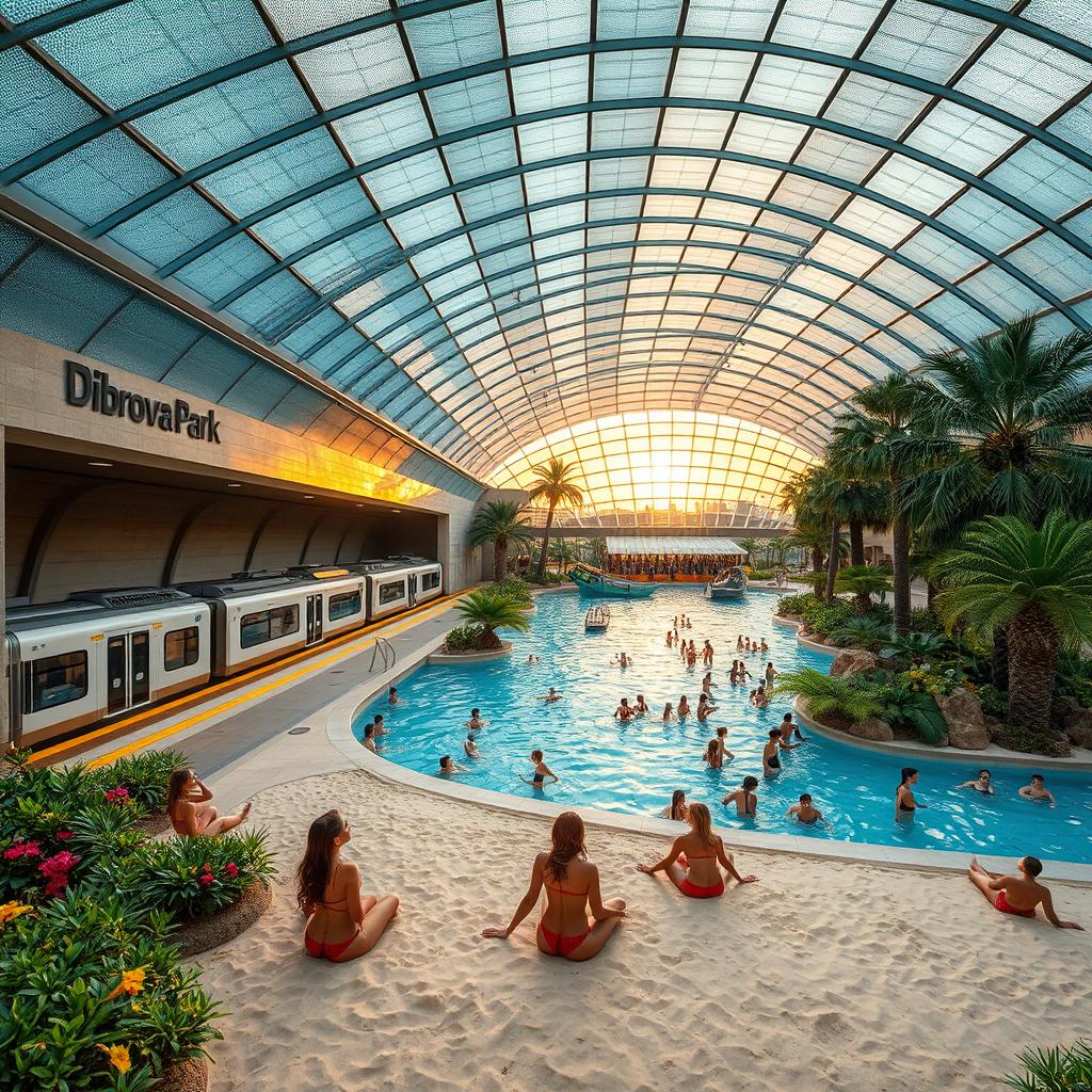 Explore the Heart of the City: Underground Metro Station