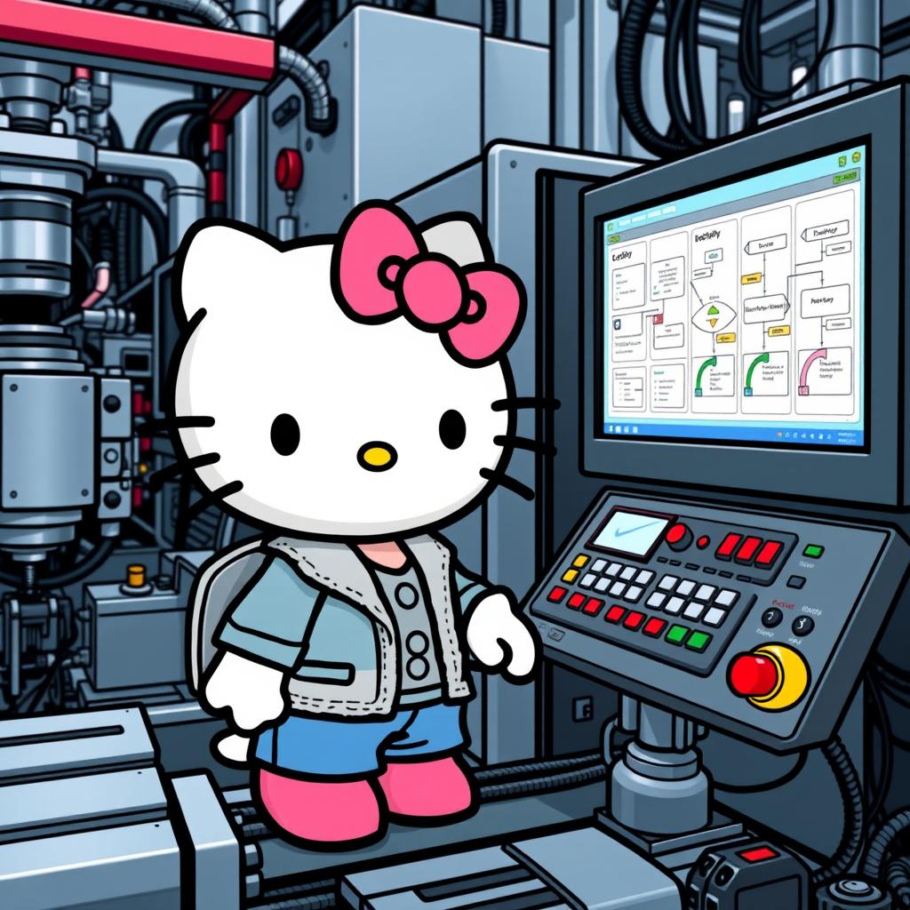 Robot Hello Kitty: Where Cuteness Meets Automation